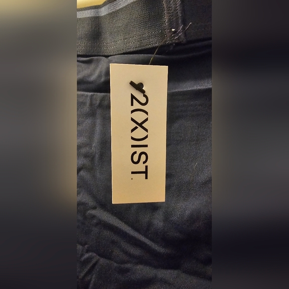 2xist Men's Speed Dri Electric Low-Rise Trunk Navy Blue Boxer Brief - Size Large - Picture 7 of 8
